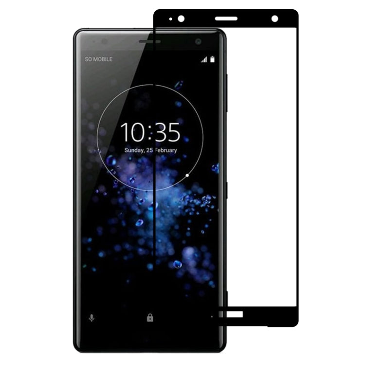 Pellicola in vetro temperato a schermo intero con bordo curvo 3D, For Sony Xperia XA2 Plus, For Sony Xperia XZ2, For Sony Xperia XZ2 Compact, For Sony Xperia XA2 Ultra