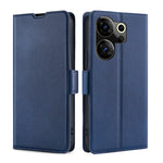 Custodia per telefono in pelle flip orizzontale con fibbia laterale ultrasottile, For Tecno Camon 30 Premier 5G, For Tecno Camon 30 Pro 5G, For Tecno Camon 30, For Tecno Camon 20 Premier 5G, For Tecno Camon 20 Pro 5G, For Tecno Camon 20 Pro 4G