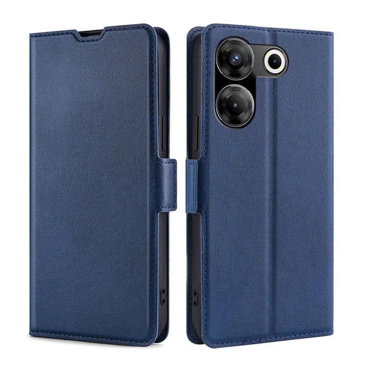 Custodia per telefono in pelle flip orizzontale con fibbia laterale ultrasottile, For Tecno Camon 30 Premier 5G, For Tecno Camon 30 Pro 5G, For Tecno Camon 30, For Tecno Camon 20 Premier 5G, For Tecno Camon 20 Pro 5G, For Tecno Camon 20 Pro 4G
