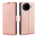 Custodia per telefono in pelle flip orizzontale con fibbia laterale ultrasottile, For Tecno Camon 30 Premier 5G, For Tecno Camon 30 Pro 5G, For Tecno Camon 30, For Tecno Camon 20 Premier 5G, For Tecno Camon 20 Pro 5G, For Tecno Camon 20 Pro 4G