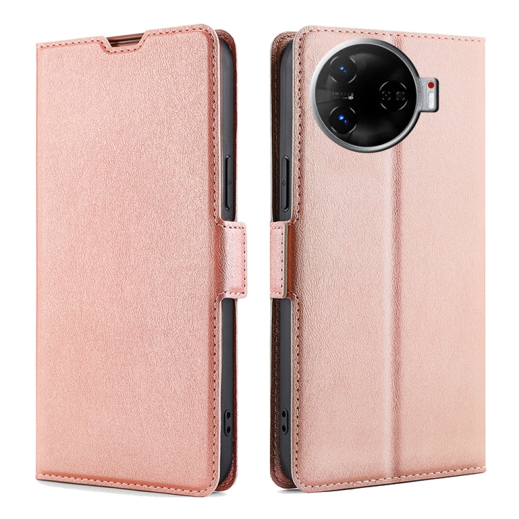 Custodia per telefono in pelle flip orizzontale con fibbia laterale ultrasottile, For Tecno Camon 30 Premier 5G, For Tecno Camon 30 Pro 5G, For Tecno Camon 30, For Tecno Camon 20 Premier 5G, For Tecno Camon 20 Pro 5G, For Tecno Camon 20 Pro 4G