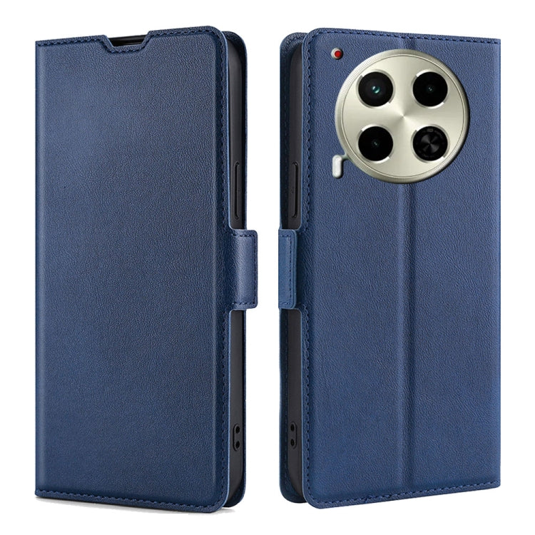 Custodia per telefono in pelle flip orizzontale con fibbia laterale ultrasottile, For Tecno Camon 30 Premier 5G, For Tecno Camon 30 Pro 5G, For Tecno Camon 30, For Tecno Camon 20 Premier 5G, For Tecno Camon 20 Pro 5G, For Tecno Camon 20 Pro 4G