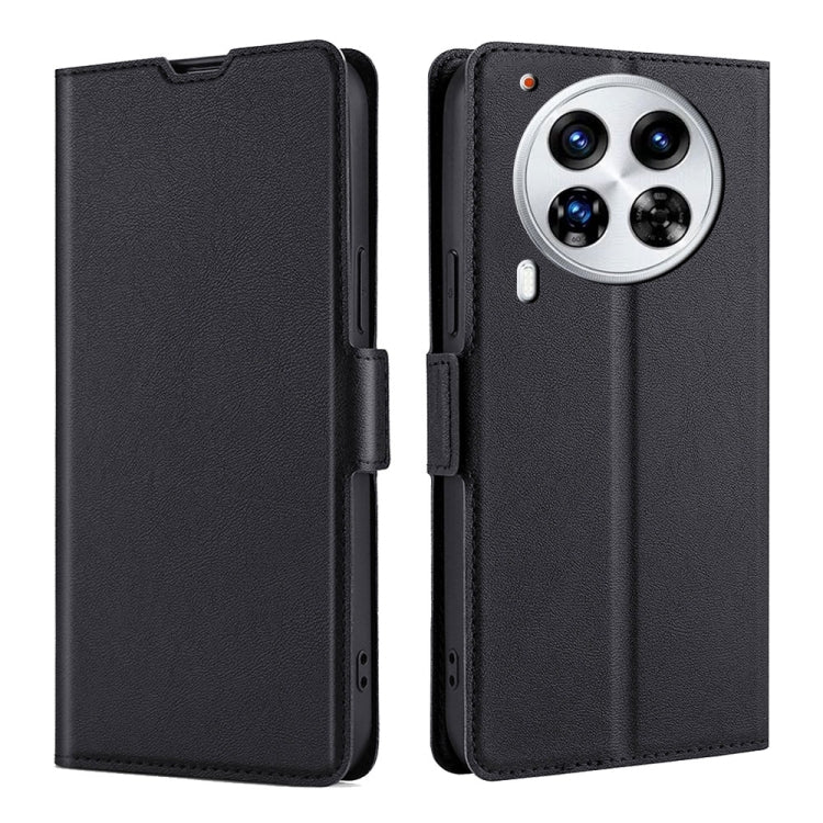Custodia per telefono in pelle flip orizzontale con fibbia laterale ultrasottile, For Tecno Camon 30 Premier 5G, For Tecno Camon 30 Pro 5G, For Tecno Camon 30, For Tecno Camon 20 Premier 5G, For Tecno Camon 20 Pro 5G, For Tecno Camon 20 Pro 4G