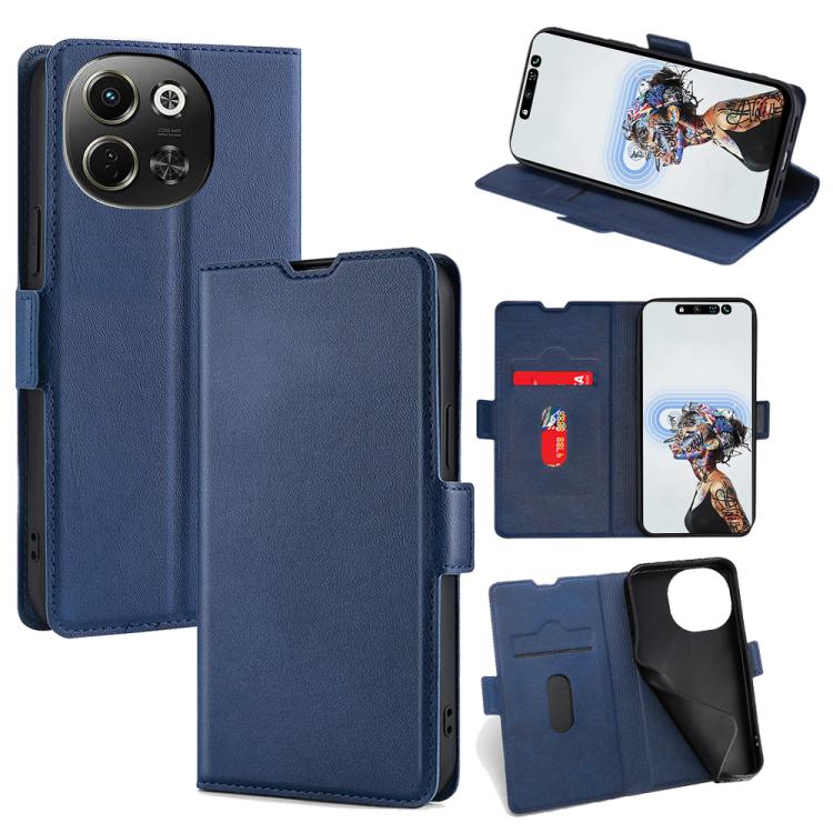 Custodia per telefono in pelle flip orizzontale con fibbia laterale ultrasottile, For Tecno Spark 40 Pro+ 4G, For Tecno Spark 40 Pro 4G, For Tecno Camon 40 Premier 5G, For Tecno Spark 30 4G, For Tecno Pova 6 Neo 5G, For Tecno Spark 30C 4G