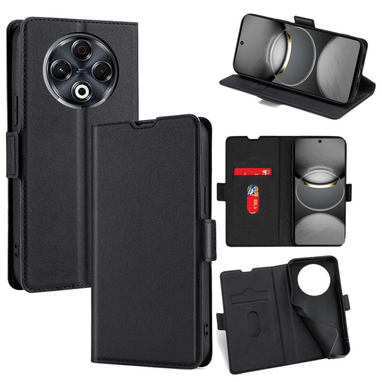 Custodia per telefono in pelle flip orizzontale con fibbia laterale ultrasottile, For Tecno Spark 40 Pro+ 4G, For Tecno Spark 40 Pro 4G, For Tecno Camon 40 Premier 5G, For Tecno Spark 30 4G, For Tecno Pova 6 Neo 5G, For Tecno Spark 30C 4G