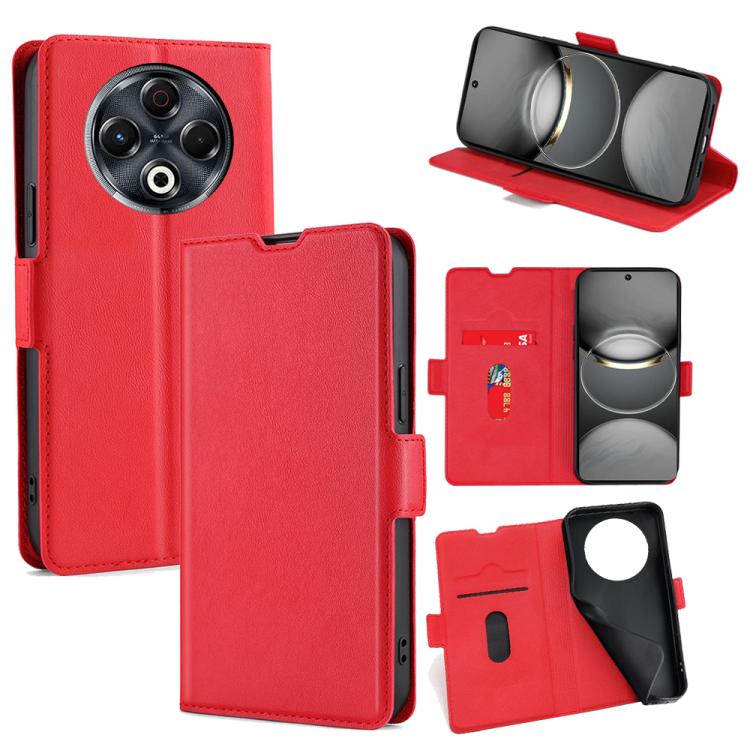 Custodia per telefono in pelle flip orizzontale con fibbia laterale ultrasottile, For Tecno Spark 40 Pro+ 4G, For Tecno Spark 40 Pro 4G, For Tecno Camon 40 Premier 5G, For Tecno Spark 30 4G, For Tecno Pova 6 Neo 5G, For Tecno Spark 30C 4G