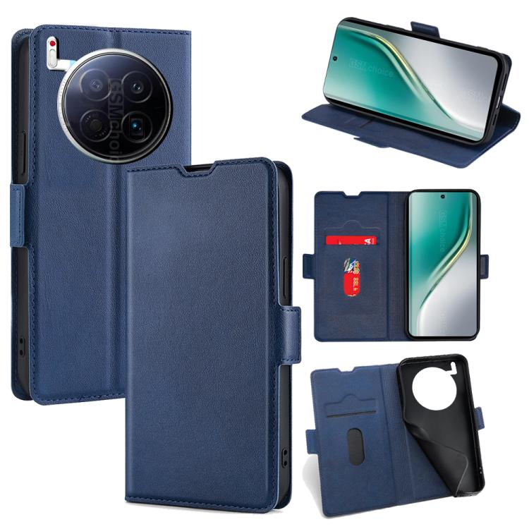 Custodia per telefono in pelle flip orizzontale con fibbia laterale ultrasottile, For Tecno Spark 40 Pro+ 4G, For Tecno Spark 40 Pro 4G, For Tecno Camon 40 Premier 5G, For Tecno Spark 30 4G, For Tecno Pova 6 Neo 5G, For Tecno Spark 30C 4G