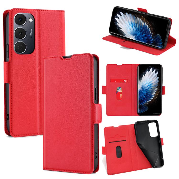 Custodia per telefono in pelle flip orizzontale con fibbia laterale ultrasottile, For Tecno Spark 40 Pro+ 4G, For Tecno Spark 40 Pro 4G, For Tecno Camon 40 Premier 5G, For Tecno Spark 30 4G, For Tecno Pova 6 Neo 5G, For Tecno Spark 30C 4G