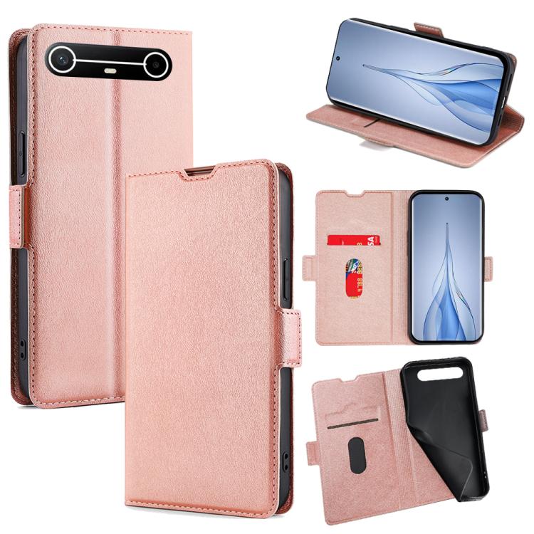 Custodia per telefono in pelle flip orizzontale con fibbia laterale ultrasottile, For Tecno Pova Curve 2 5G, For Tecno Camon 50 Pro 4G, For Tecno Camon 50 4G, For Tecno Pova Slim 5G / Spark Slim 4G, For Tecno Pova 7 Pro, For Tecno Pova 7 5G