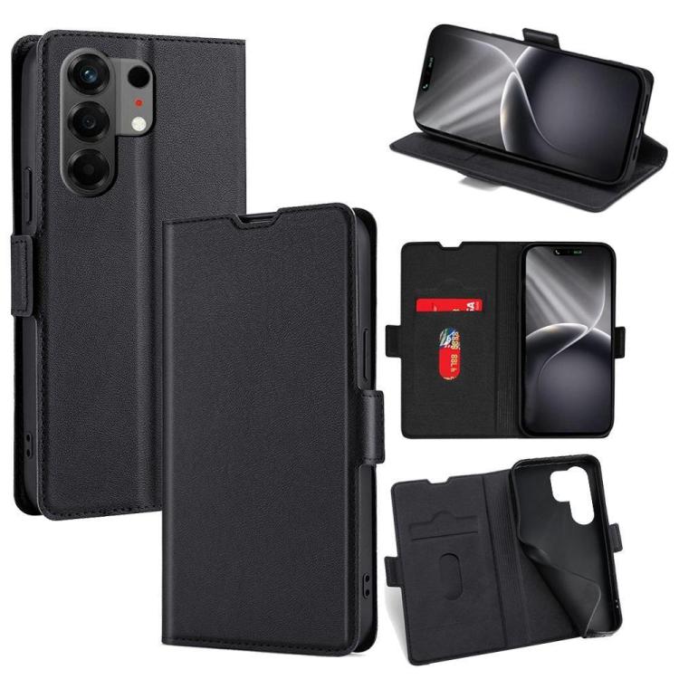 Custodia per telefono in pelle flip orizzontale con fibbia laterale ultrasottile, For Tecno Pova Curve 2 5G, For Tecno Camon 50 Pro 4G, For Tecno Camon 50 4G, For Tecno Pova Slim 5G / Spark Slim 4G, For Tecno Pova 7 Pro, For Tecno Pova 7 5G