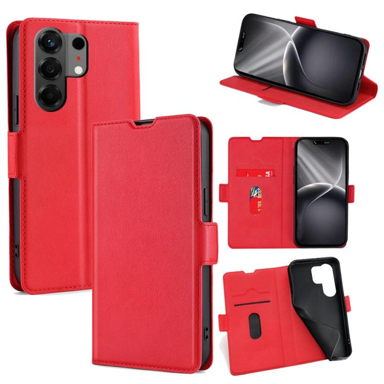 Custodia per telefono in pelle flip orizzontale con fibbia laterale ultrasottile, For Tecno Pova Curve 2 5G, For Tecno Camon 50 Pro 4G, For Tecno Camon 50 4G, For Tecno Pova Slim 5G / Spark Slim 4G, For Tecno Pova 7 Pro, For Tecno Pova 7 5G