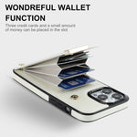Custodia portafoglio per iPhone con slot per schede