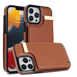 Custodia portafoglio per iPhone con slot carte