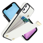 Custodia portafoglio per iPhone con slot carte