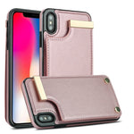 Custodia portafoglio per iPhone con slot carte