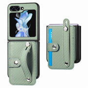 Custodia portafoglio in pelle per Samsung Galaxy Z Flip5