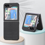 Custodia pieghevole fibra di carbonio per Samsung Galaxy Z Flip5