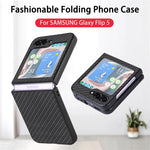 Custodia pieghevole fibra di carbonio per Samsung Galaxy Z Flip5