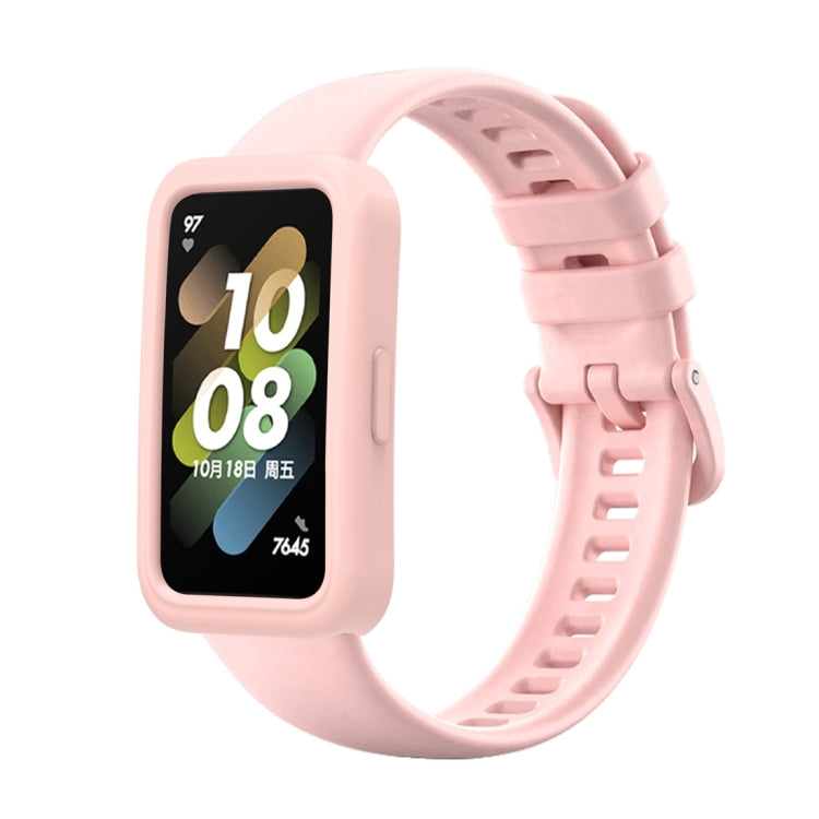 Custodia protettiva in silicone + kit cinturino in silicone, For Huawei Band 8