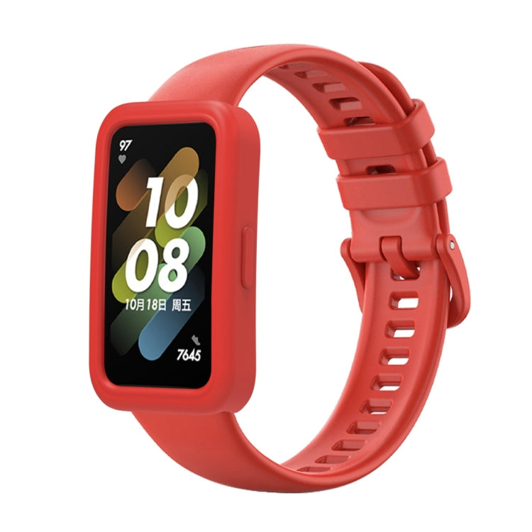 Custodia protettiva in silicone + kit cinturino in silicone, For Huawei Band 8