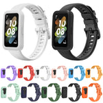 Custodia protettiva in silicone + kit cinturino in silicone, For Huawei Band 8