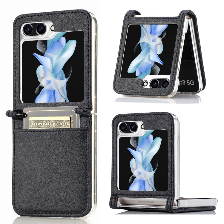 Custodia portafoglio in PU per Samsung Galaxy Z Flip5