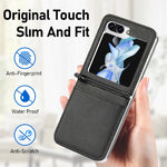 Custodia portafoglio in PU per Samsung Galaxy Z Flip5