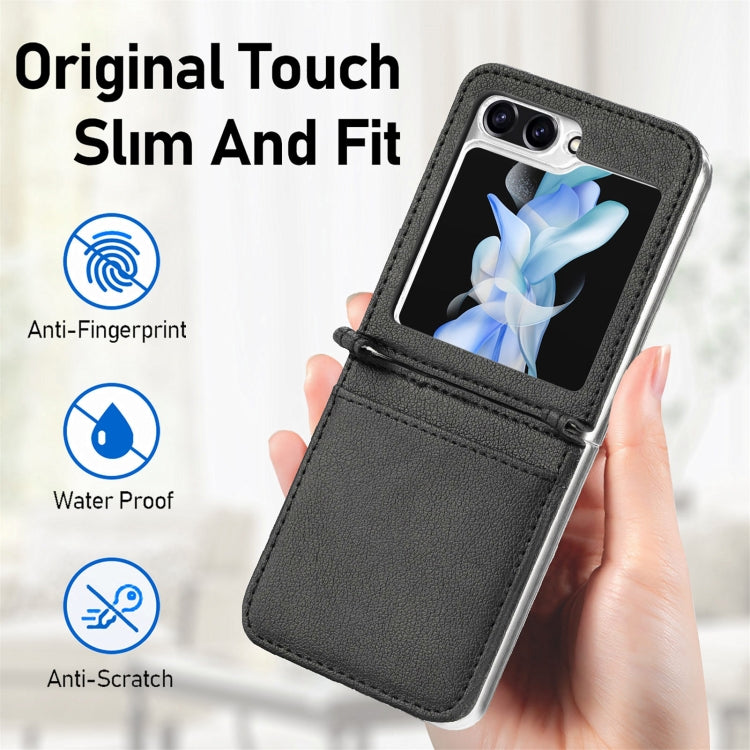 Custodia portafoglio in PU per Samsung Galaxy Z Flip5