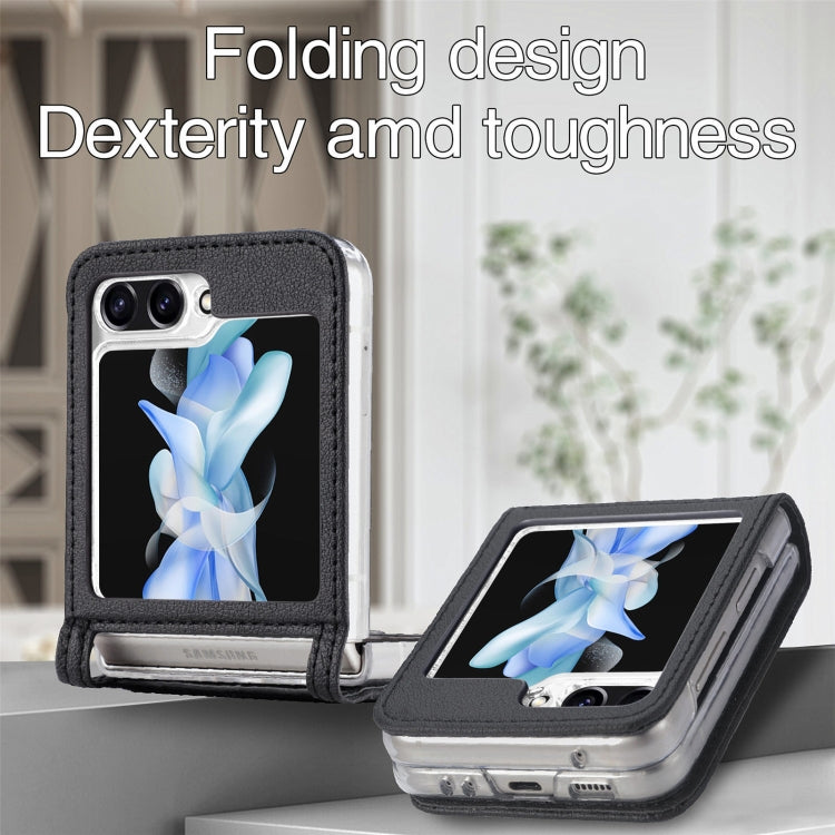 Custodia portafoglio in PU per Samsung Galaxy Z Flip5