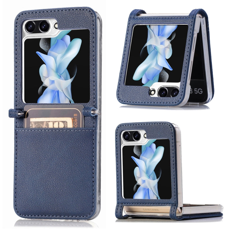 Custodia portafoglio in PU per Samsung Galaxy Z Flip5