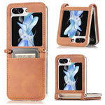 Custodia portafoglio in PU per Samsung Galaxy Z Flip5