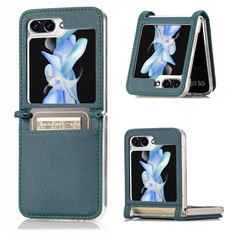 Custodia portafoglio in PU per Samsung Galaxy Z Flip5