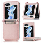 Custodia portafoglio in PU per Samsung Galaxy Z Flip5