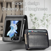 Custodia posteriore in PU lucido per Samsung Galaxy Z Flip5