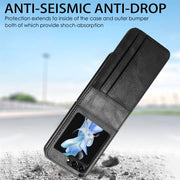 Custodia posteriore in PU lucido per Samsung Galaxy Z Flip5