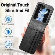 Custodia posteriore in PU lucido per Samsung Galaxy Z Flip5