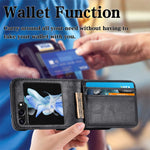 Custodia posteriore in PU lucido per Samsung Galaxy Z Flip5