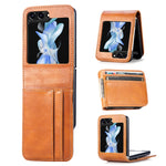 Custodia posteriore in PU lucido per Samsung Galaxy Z Flip5