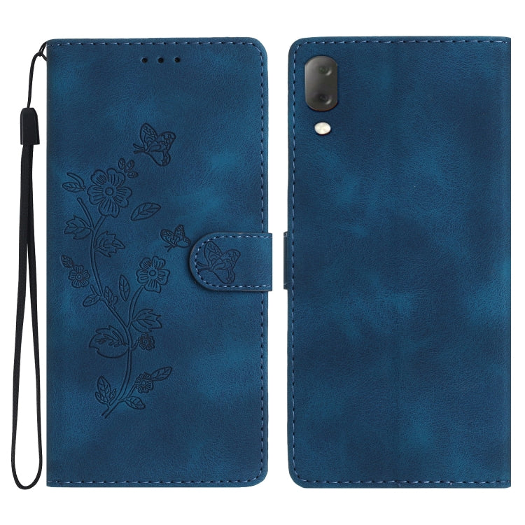 Custodia per telefono in pelle con motivo a farfalla in rilievo, For Sony Xperia L3, For Sony Xperia 10