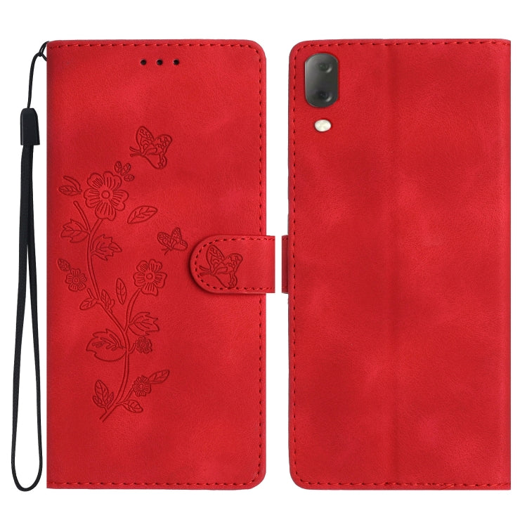Custodia per telefono in pelle con motivo a farfalla in rilievo, For Sony Xperia L3, For Sony Xperia 10
