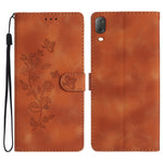 Custodia per telefono in pelle con motivo a farfalla in rilievo, For Sony Xperia L3, For Sony Xperia 10