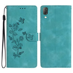 Custodia per telefono in pelle con motivo a farfalla in rilievo, For Sony Xperia L3, For Sony Xperia 10