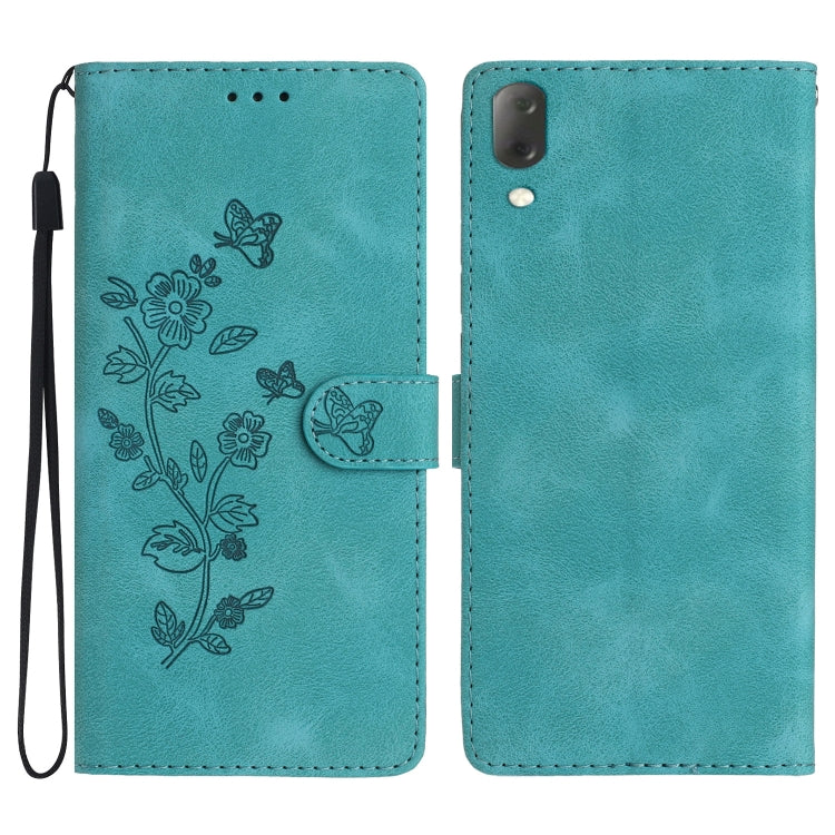 Custodia per telefono in pelle con motivo a farfalla in rilievo, For Sony Xperia L3, For Sony Xperia 10