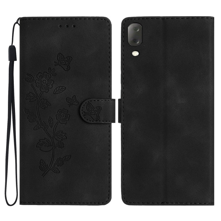 Custodia per telefono in pelle con motivo a farfalla in rilievo, For Sony Xperia L3, For Sony Xperia 10