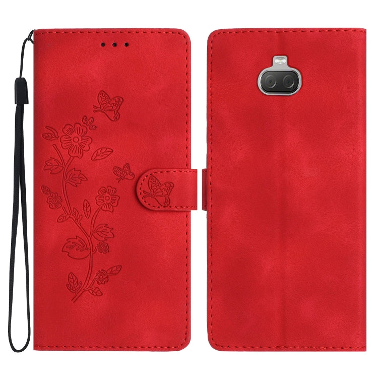 Custodia per telefono in pelle con motivo a farfalla in rilievo, For Sony Xperia L3, For Sony Xperia 10