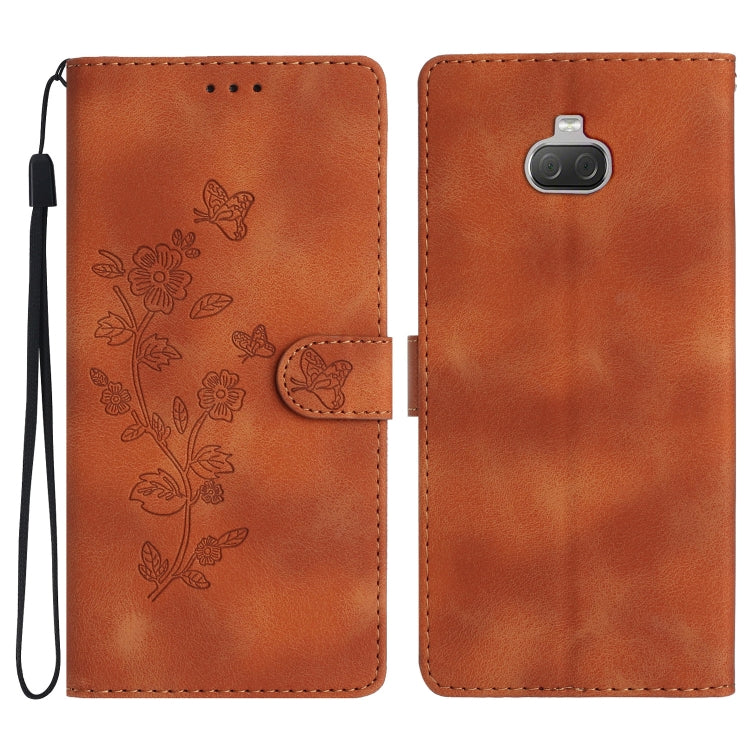 Custodia per telefono in pelle con motivo a farfalla in rilievo, For Sony Xperia L3, For Sony Xperia 10
