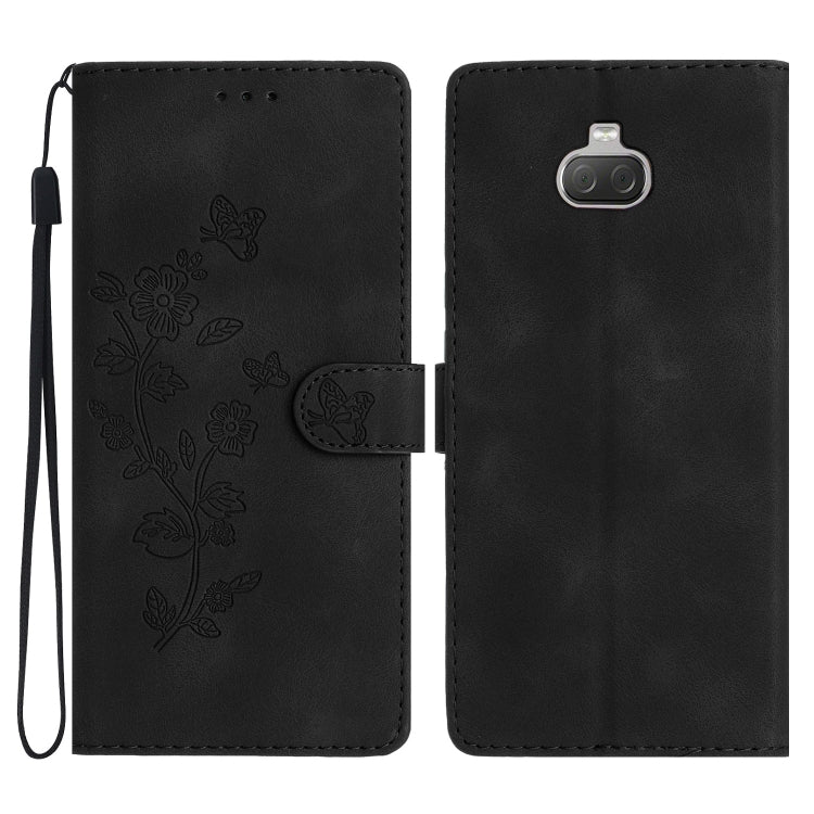 Custodia per telefono in pelle con motivo a farfalla in rilievo, For Sony Xperia L3, For Sony Xperia 10