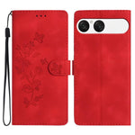 Custodia per telefono in pelle con motivo a farfalla in rilievo, For Sony Xperia 10 VII, For Sony Xperia 10 VI, For Sony Xperia 1 VI, For Sony Xperia 1 V