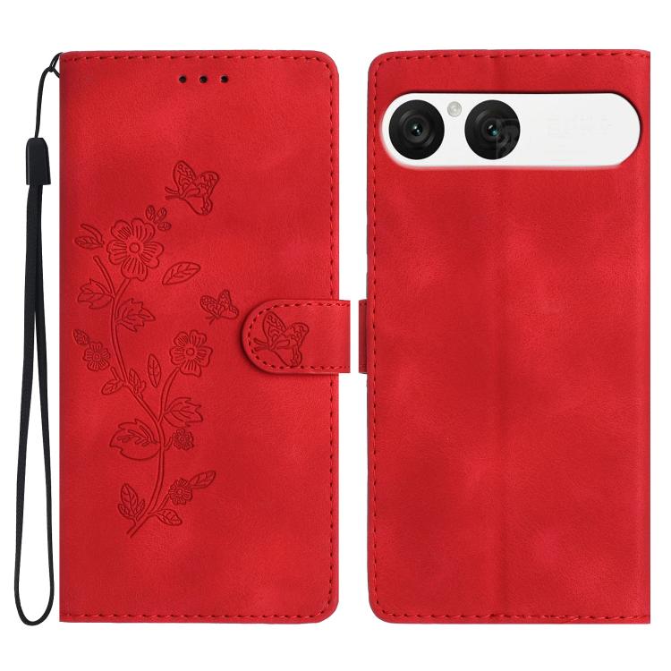 Custodia per telefono in pelle con motivo a farfalla in rilievo, For Sony Xperia 10 VII, For Sony Xperia 10 VI, For Sony Xperia 1 VI, For Sony Xperia 1 V