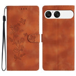 Custodia per telefono in pelle con motivo a farfalla in rilievo, For Sony Xperia 10 VII, For Sony Xperia 10 VI, For Sony Xperia 1 VI, For Sony Xperia 1 V